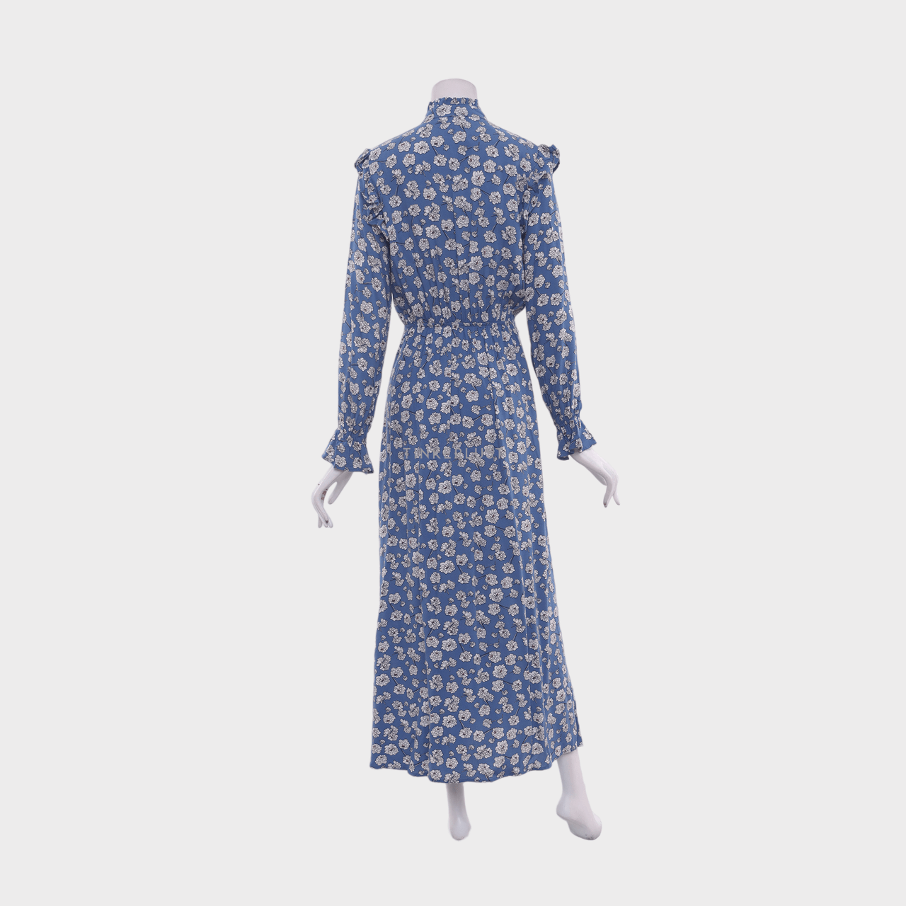 Private Collection Blue & White Floral Long Dress
