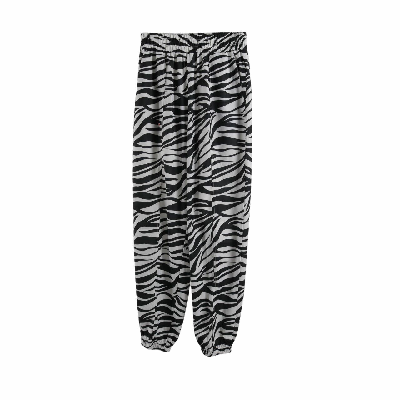 Private Collection Black & White Animal Print Long Pants