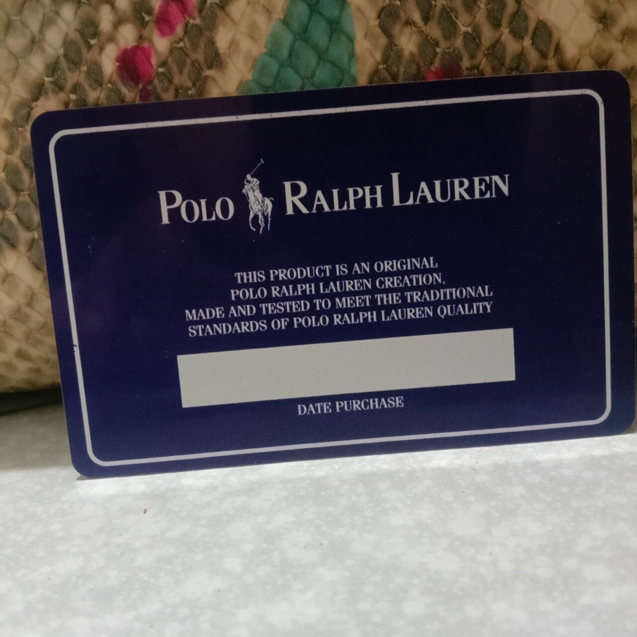 Polo Ralph Lauren Brown Animal Print Handbag