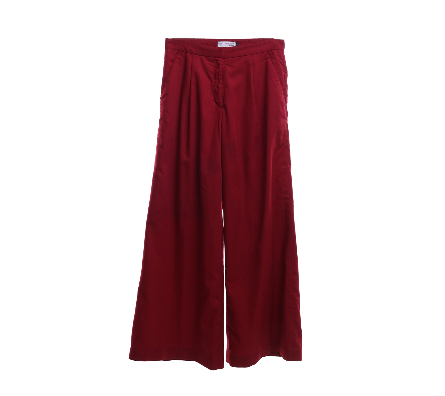 Restu Anggraini Maroon Long Pants