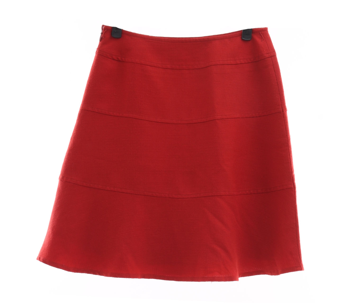 Natural Beauty Basic Red Mini Skirt