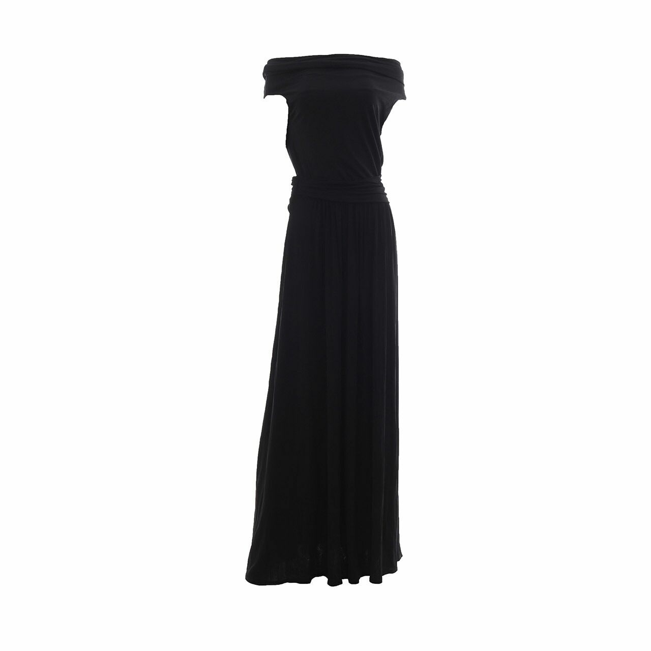MaxMara  Studio Black Long Dress