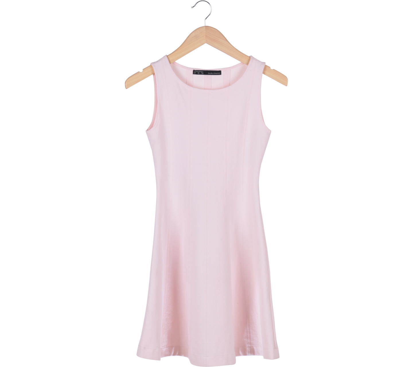 Zara Pink Flare Mini Dress