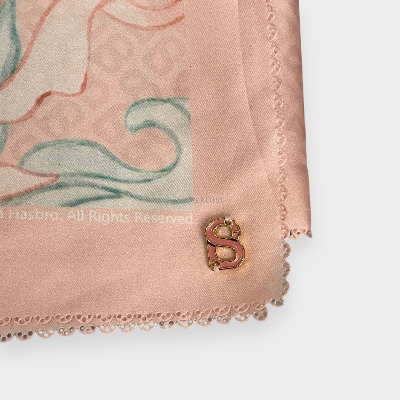 Button Scarves The Friendship Satin Shawl Pink Coral Scarf