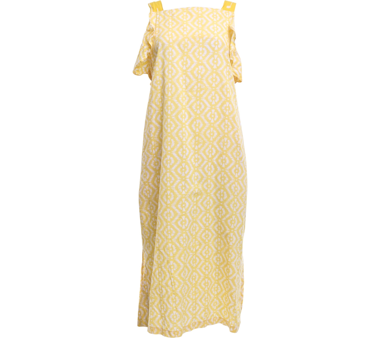 Geulis Yellow Midi Dress