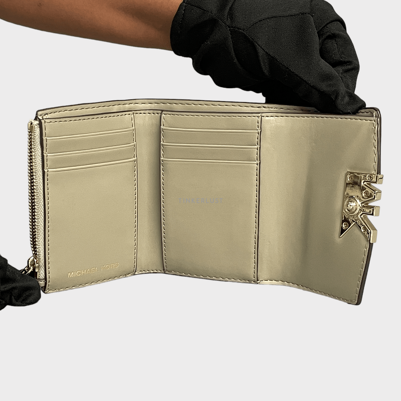 Michael Kors Green Bifold Wallet 
