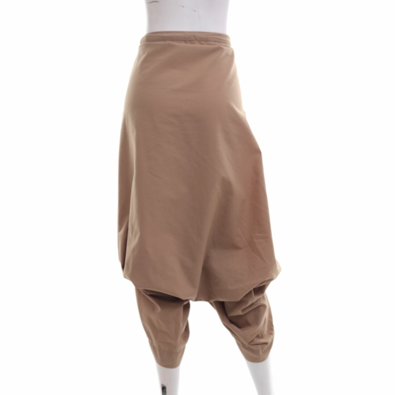 Apparelluxe Brown Harem Cropped Pants