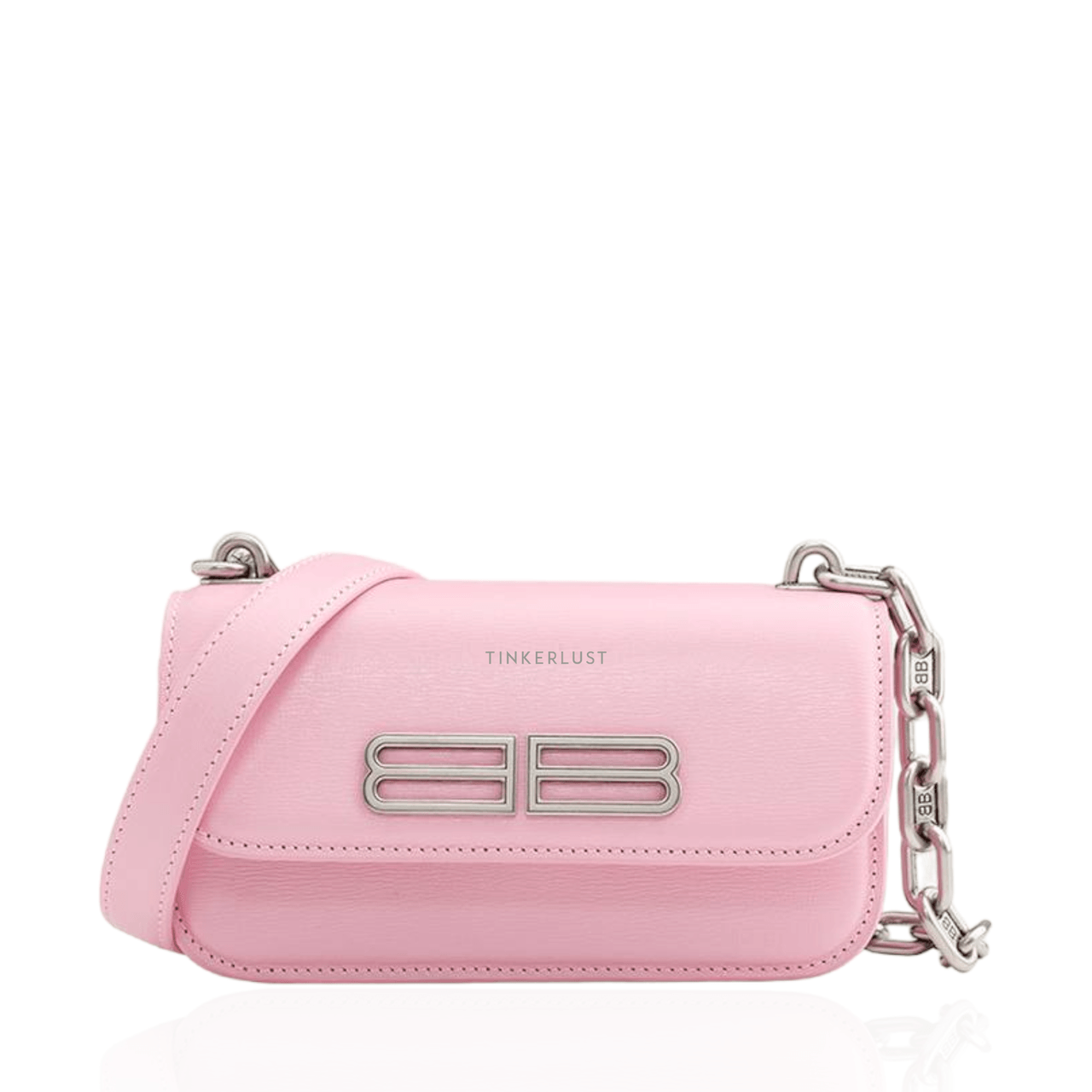Balenciaga Gossip XS Chain in Pink SHW Sling Bag