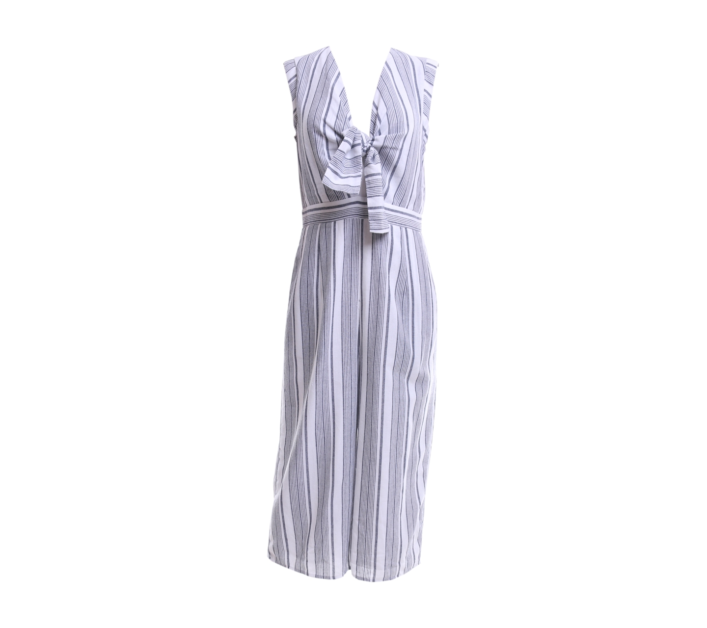 Love Bonito Light Grey And White Jumpsuit