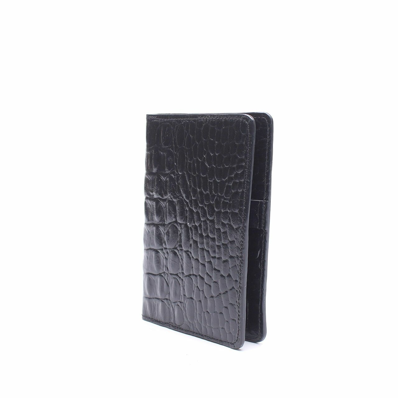 Meraki Goods Black Passport Cover
