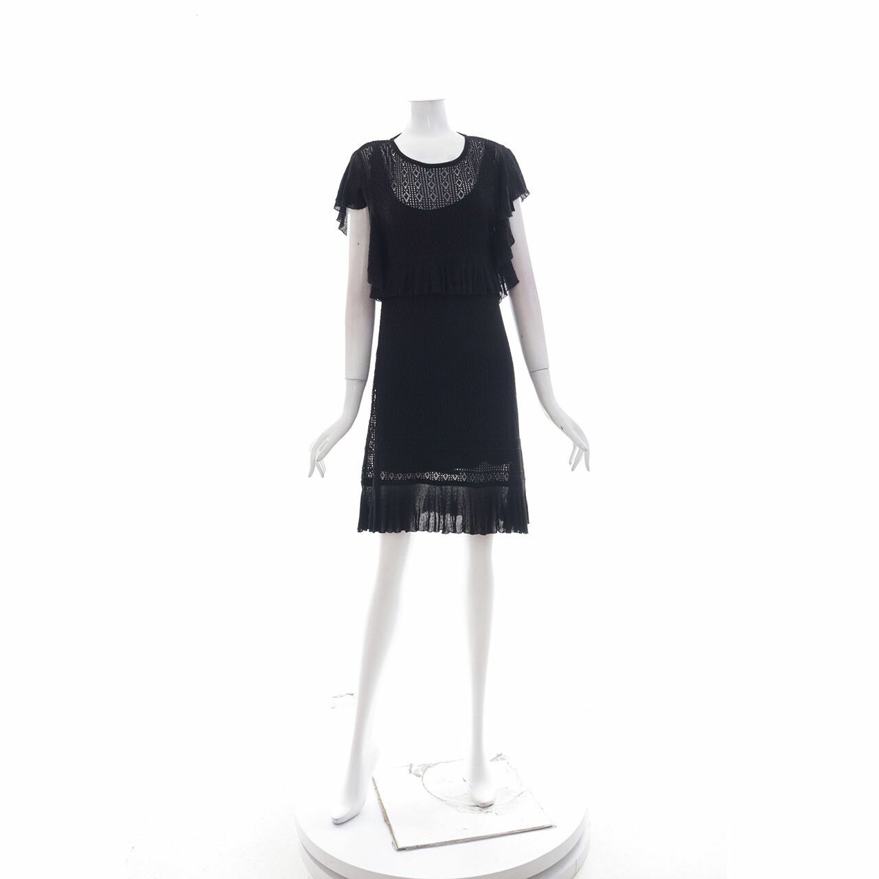 Zara Black Midi Dress