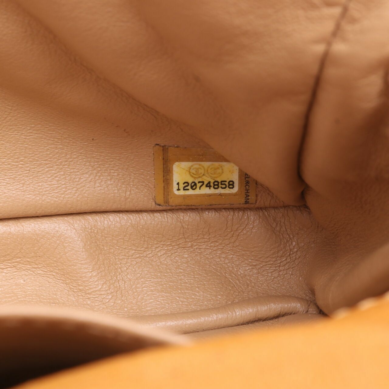 Chanel Tan Calfskin East West Bijoux Chain Flap Bag #12 Shoulder Bag
