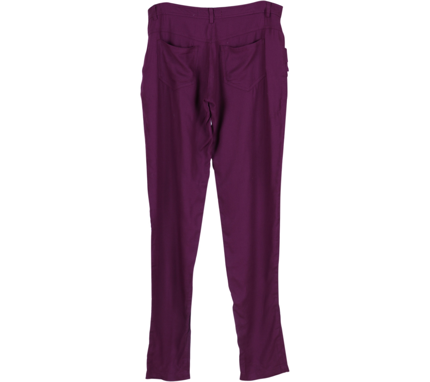 (X)SML Purple Pencil Cotton Pants