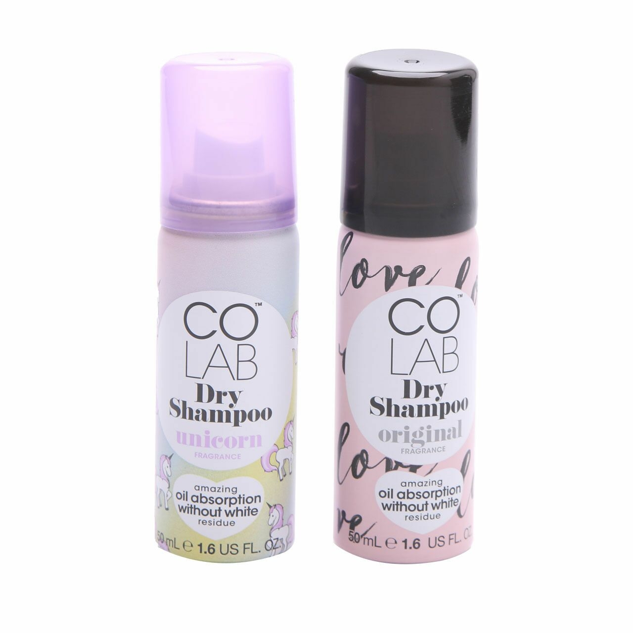 Colab Dry Shampoo Original & Unicorn Hair Care