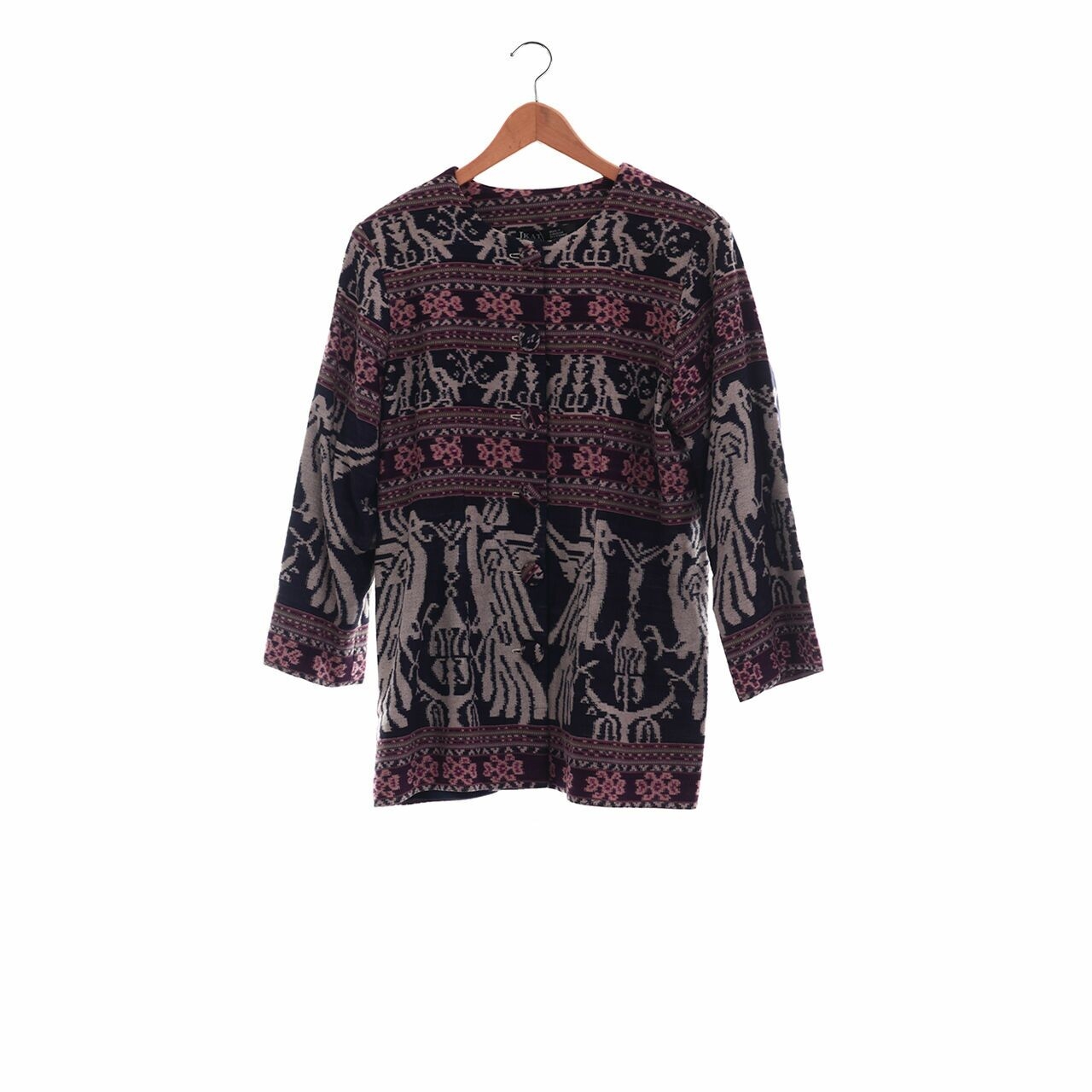 Ikat Indonesia By. Didiet Maulana Multicolor Patterned Blouse