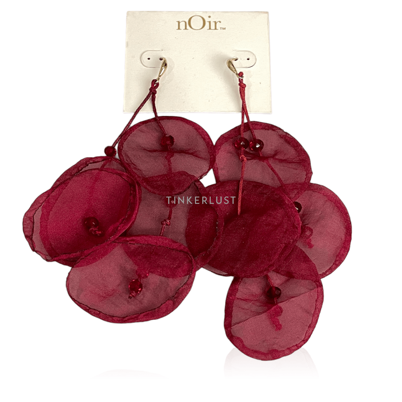 Private Collection Maroon Earring