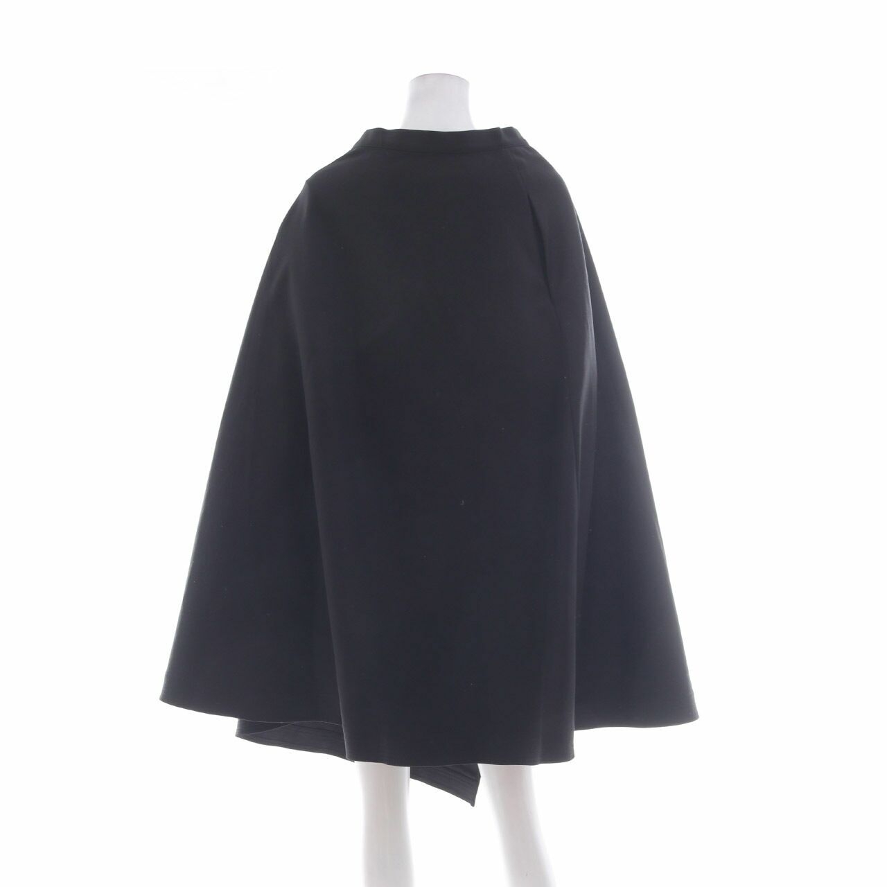 Tome Black A-Line Ruffle Maxi Skirt
