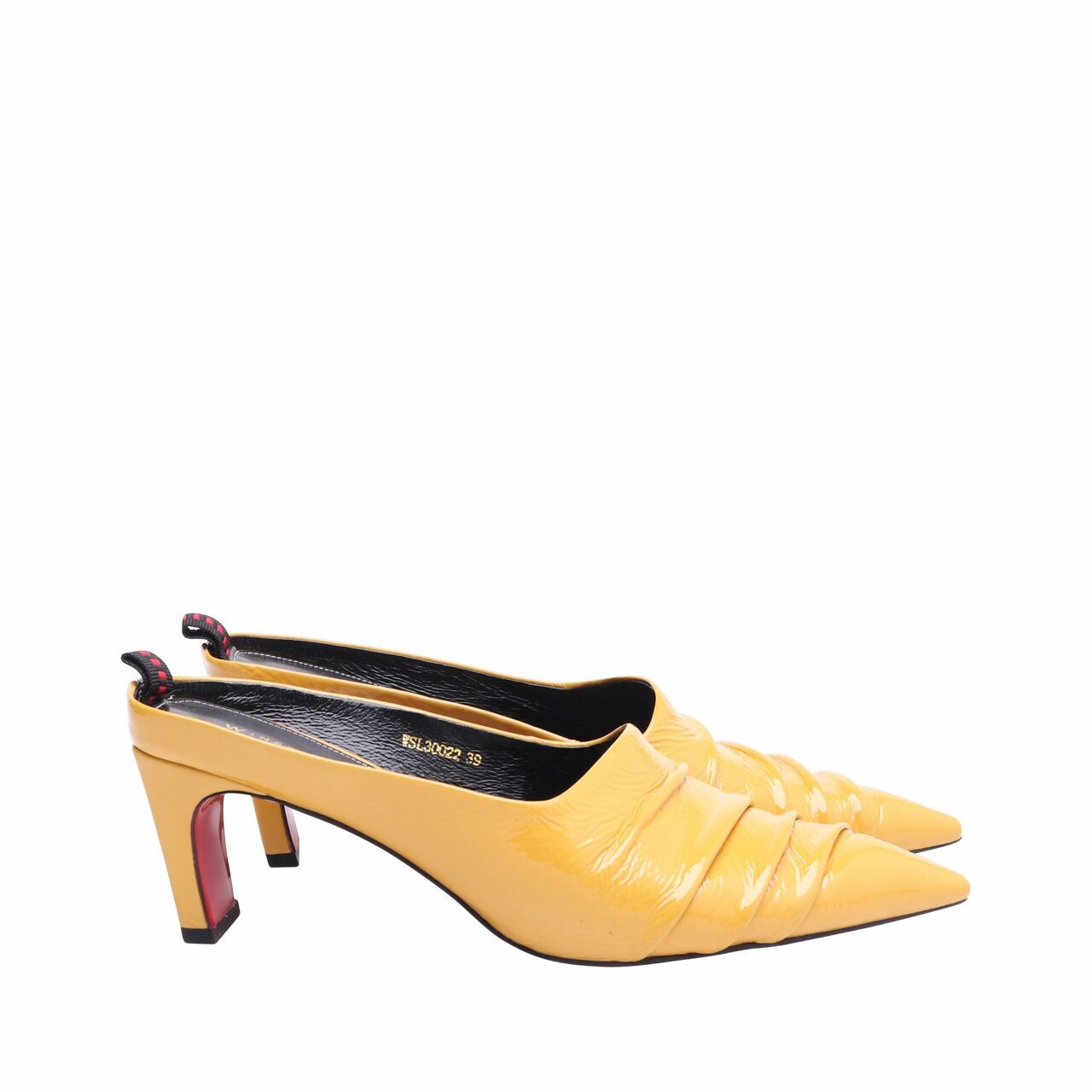 Winston Smith Yellow Heels