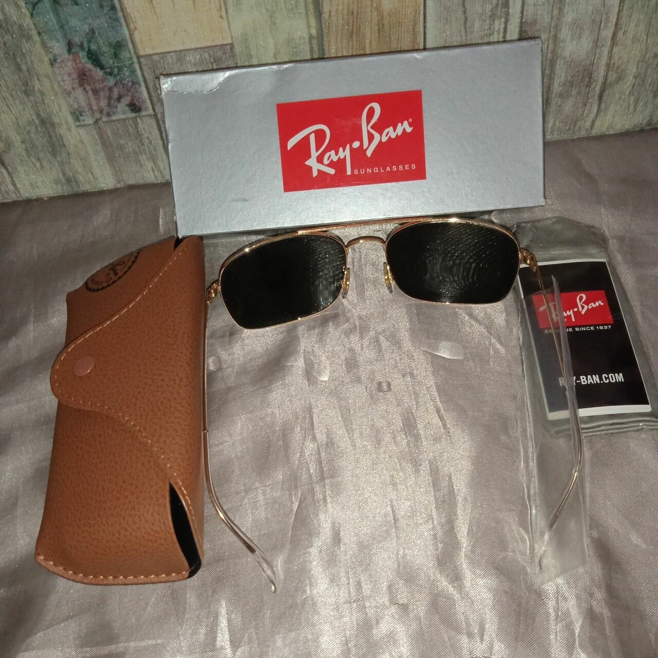 Ray-ban Caravan Arista Light Grey Gradient Sunglasses