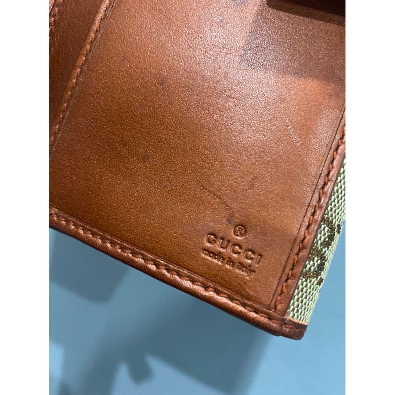 Gucci Metallic Brown Wallet