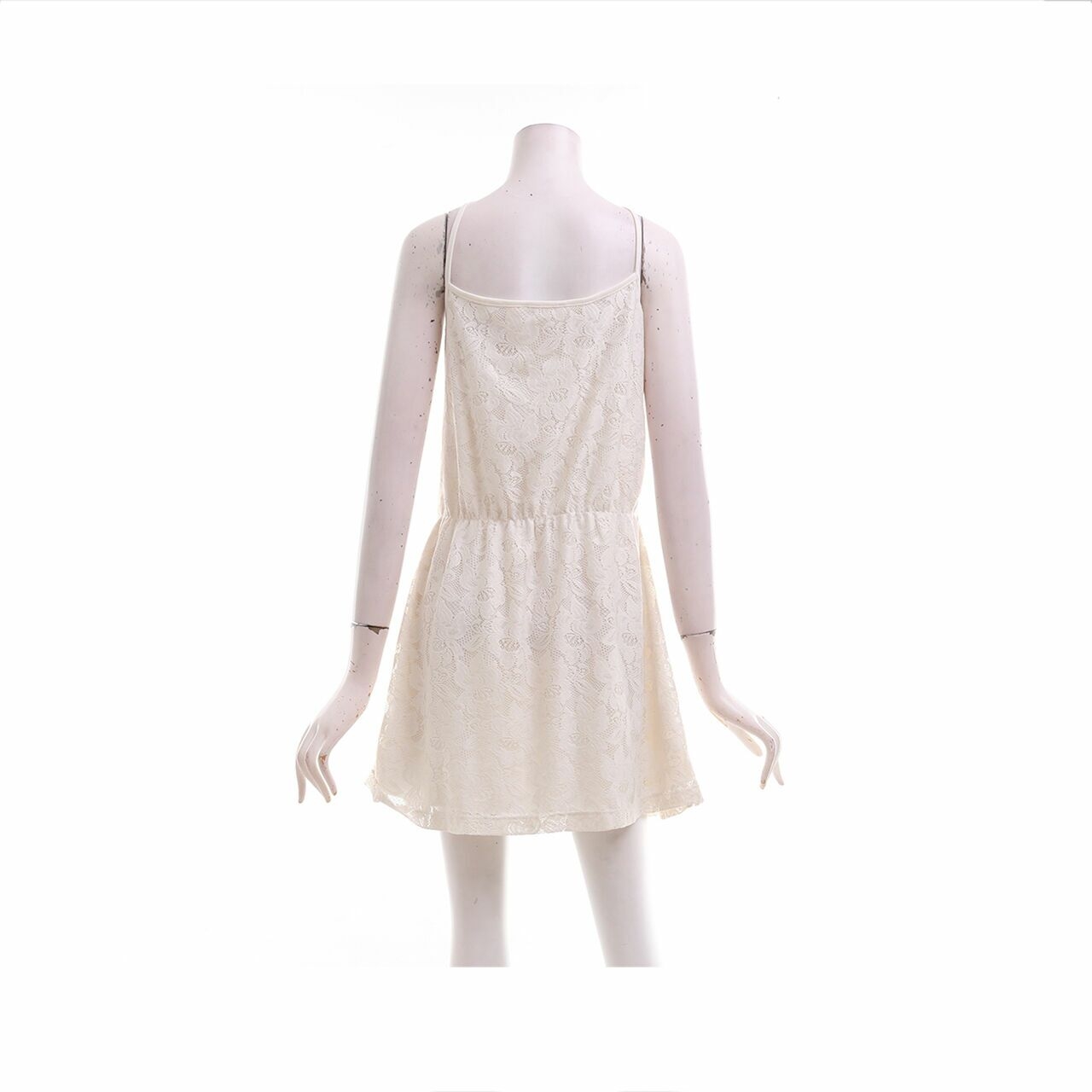 Suite Blanco Off White Lace Midi Dress