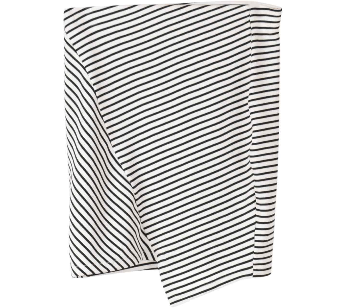 Pull & Bear White Stripes Mini Skirt
