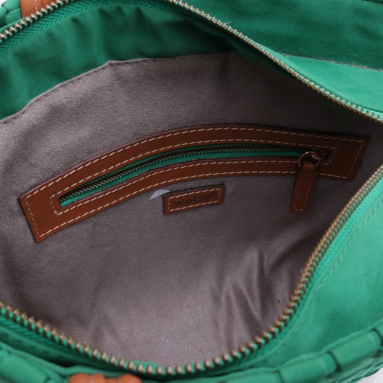 Webe Green Tote Bag
