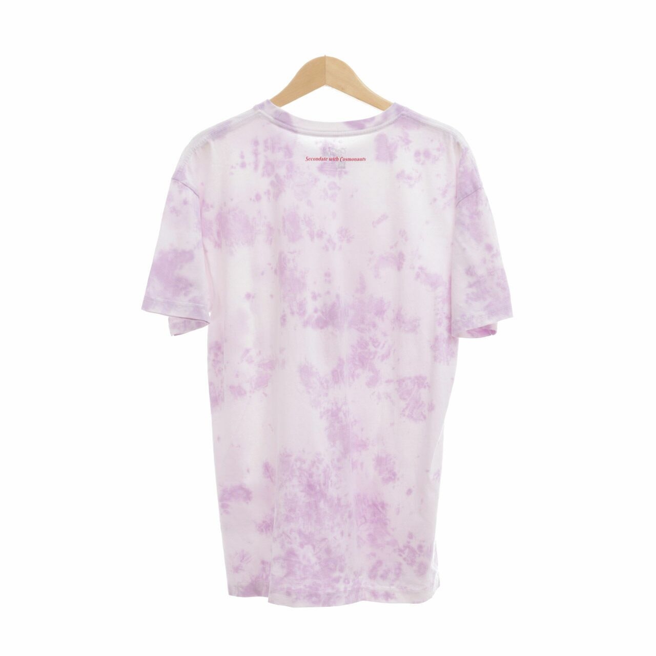 Cosmo Nauts White & Lilac Tie Dye T-Shirt