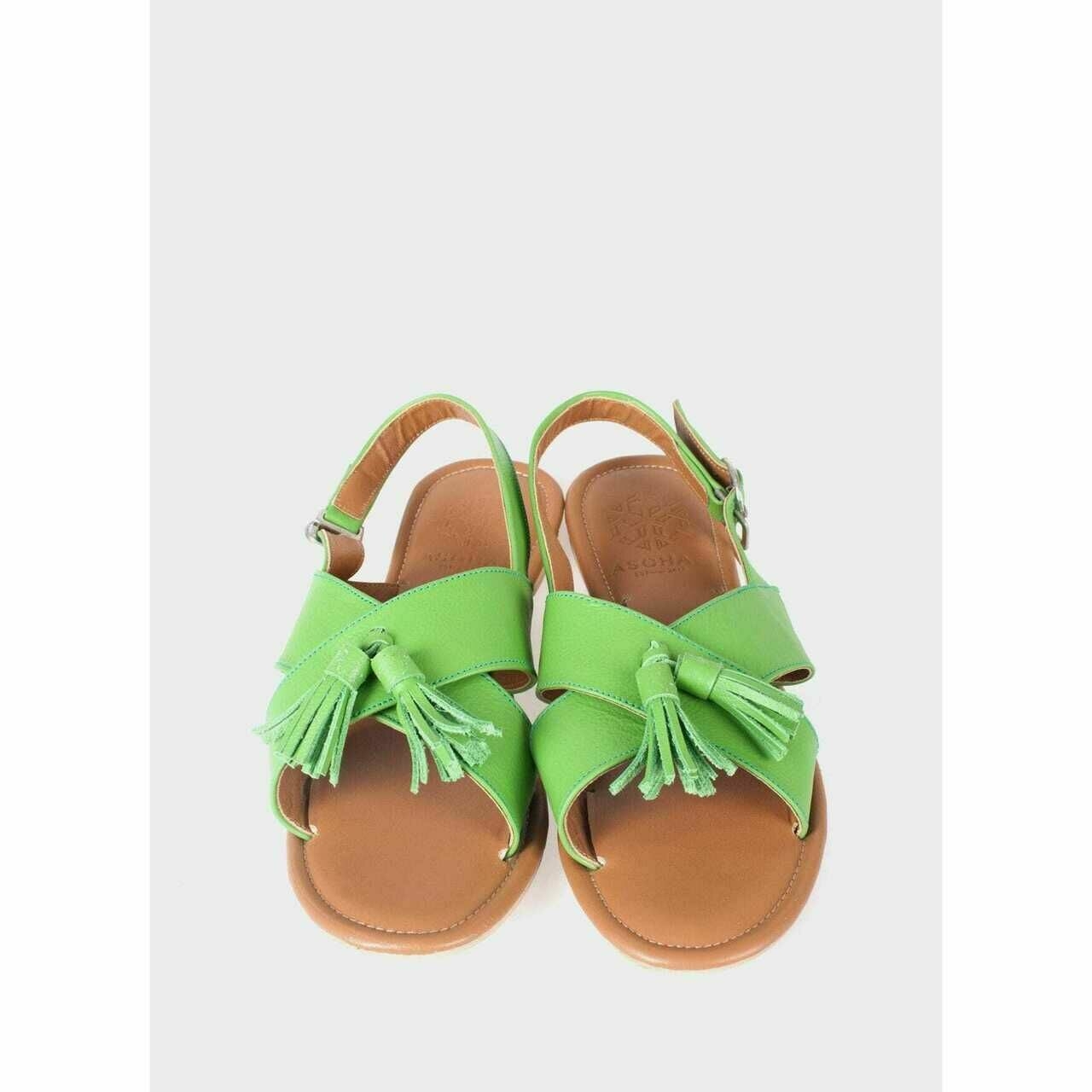 Aschas Light Green Sandals