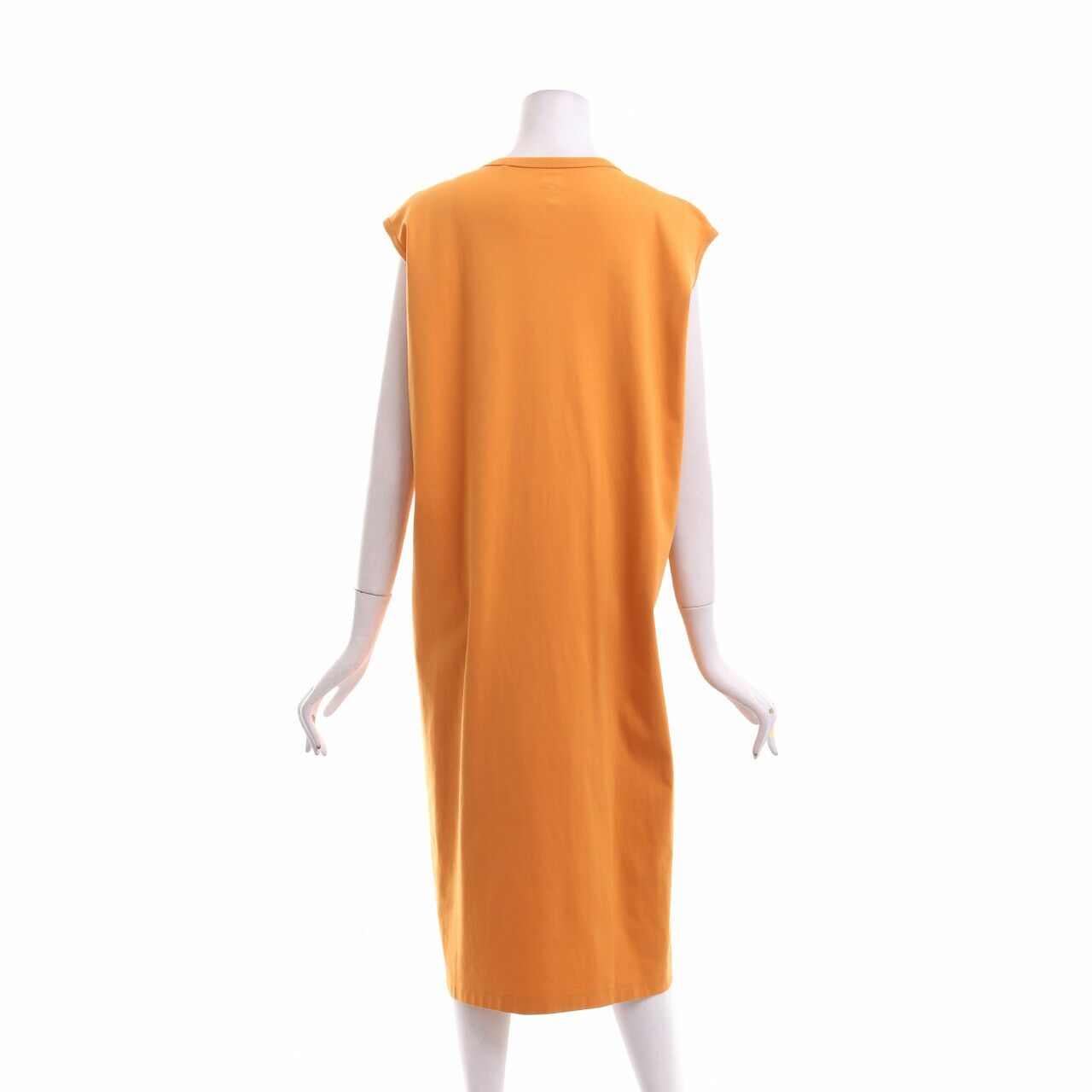 UNIQLO Mustard Midi Dress