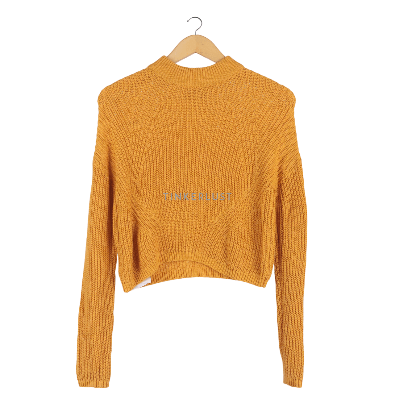 6IXTY8IGHT Mustard Knit Sweater