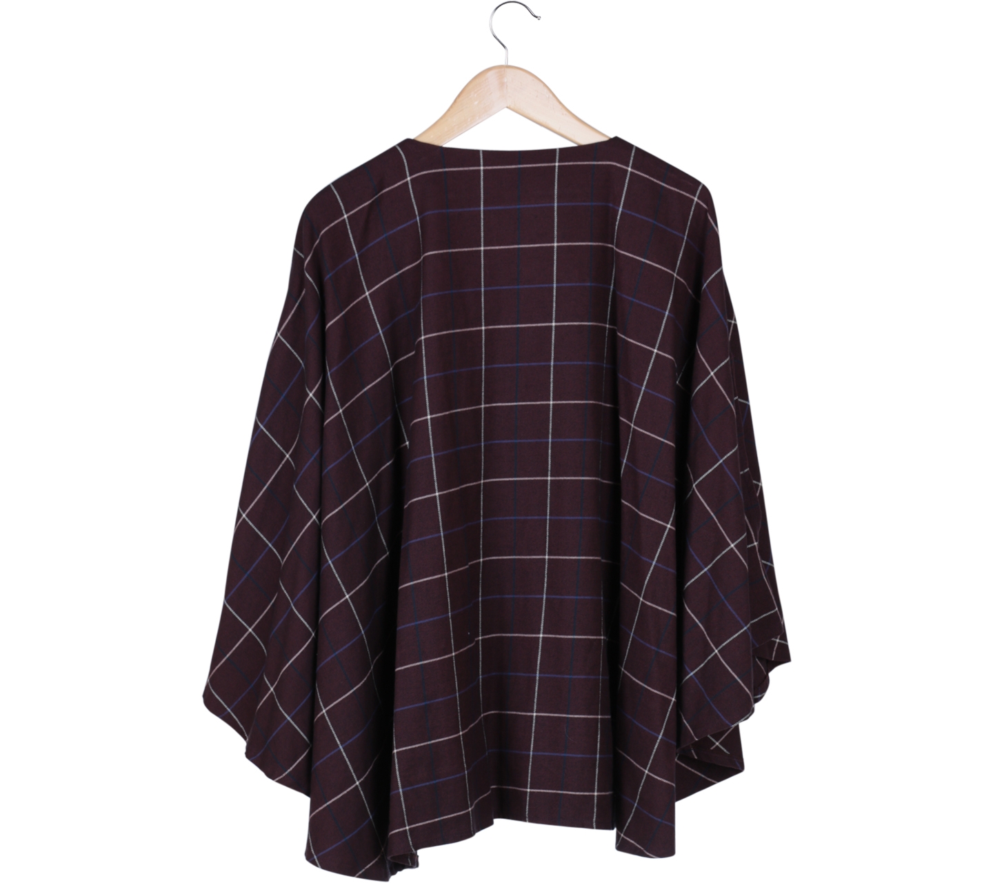 Meisje by Tantri Purple Square Patterned Outerwear