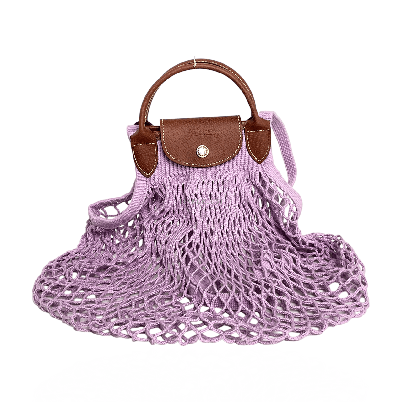  Longchamp Le Pliage Filet Purple Bag 