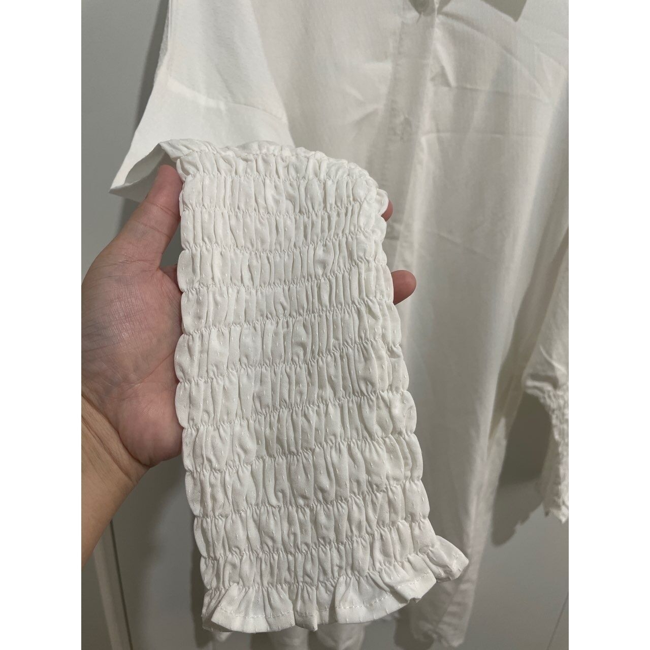 nona.Medival Broken White Mini Dress