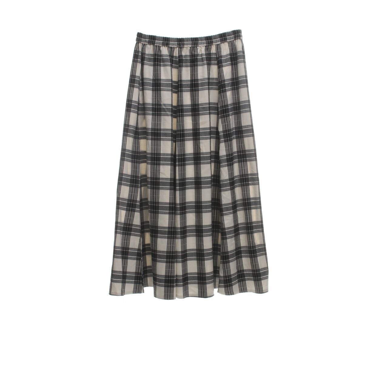 Hattaco Multi Tartan Maxi Skirt