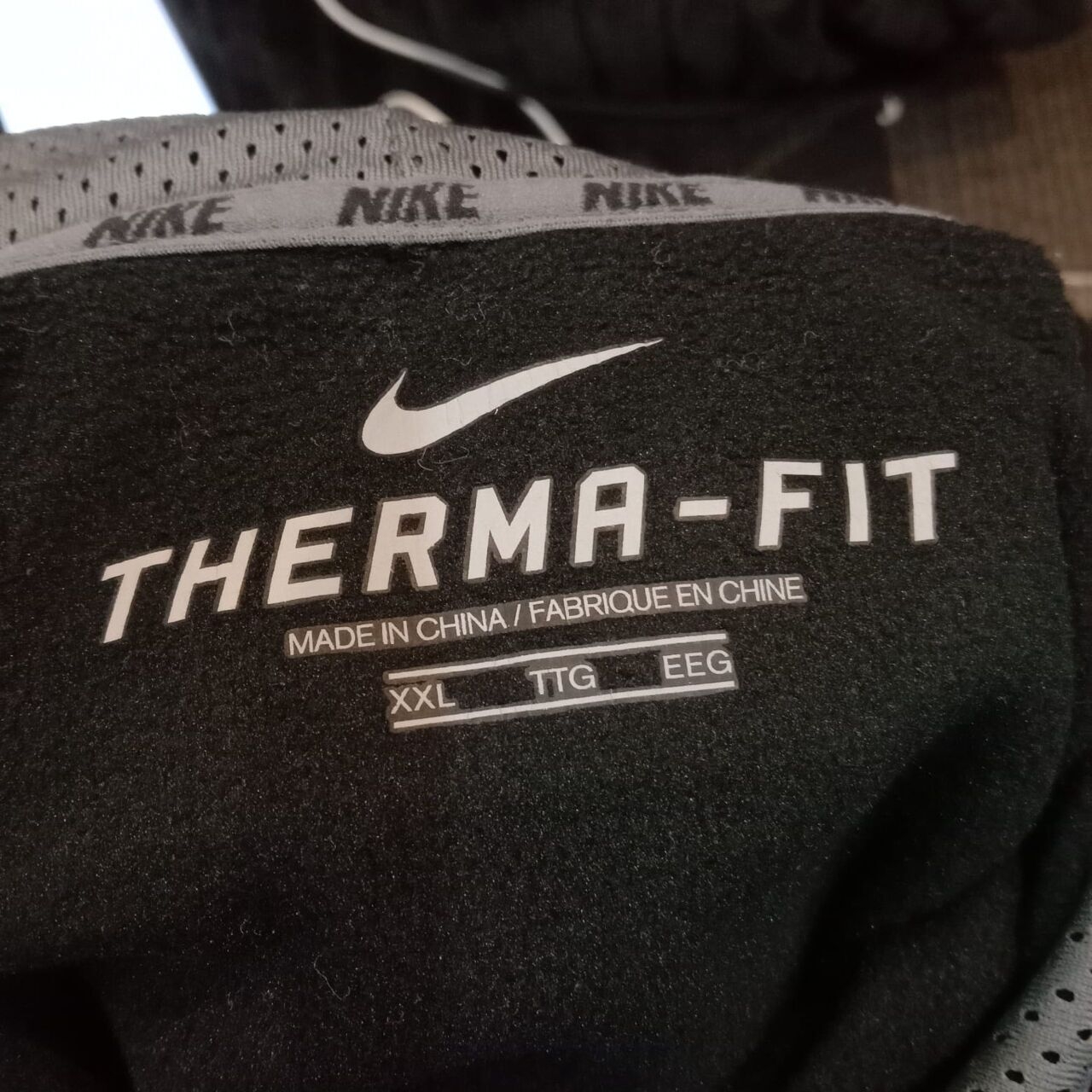 Nike Black & Grey Therma Fit Hoodie 