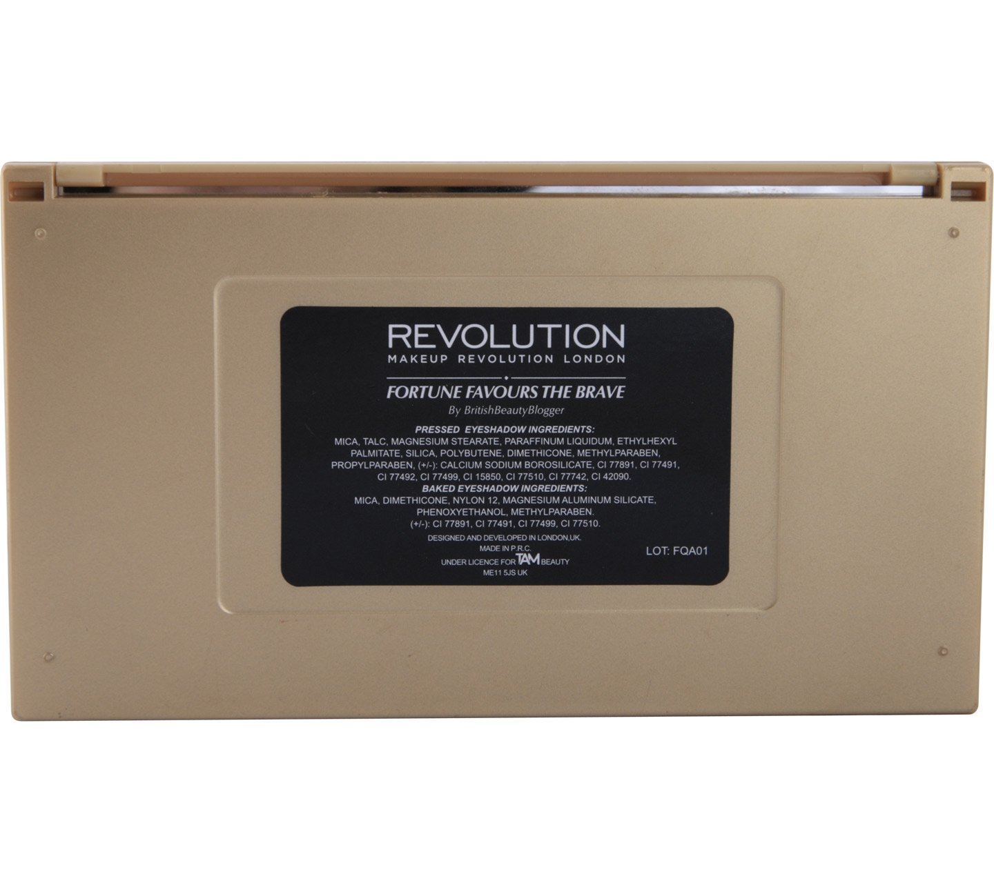 Revolution Fortune Favours The Brave Sets and Palette