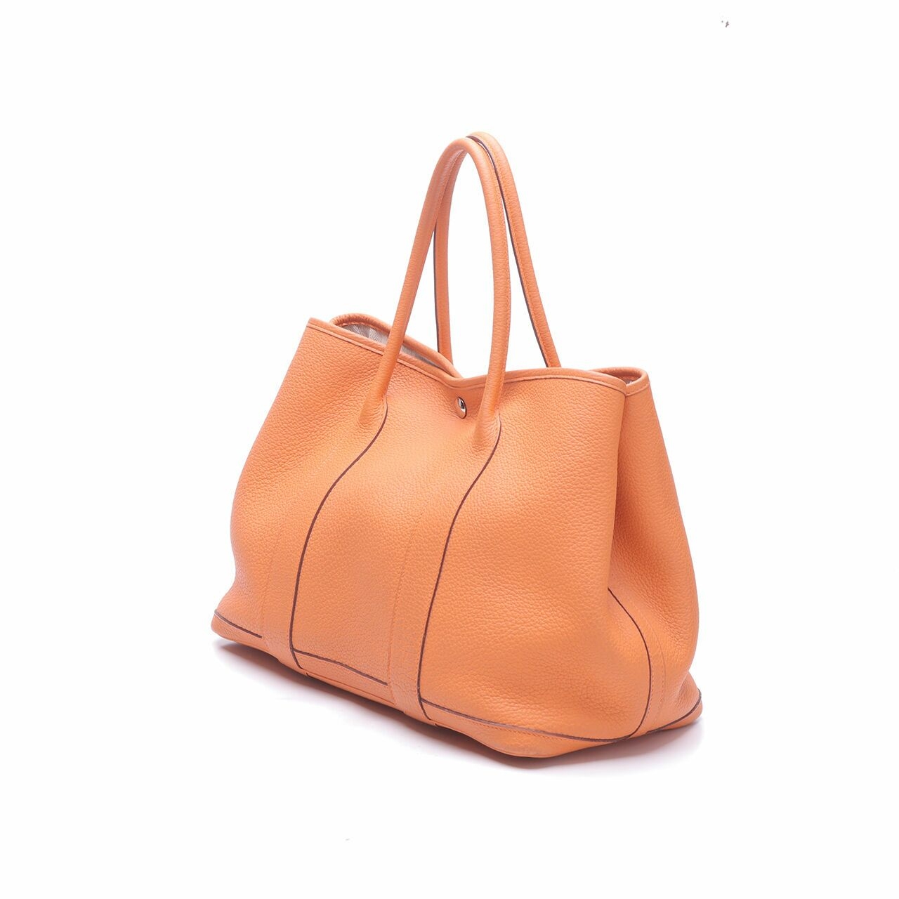 Hermes Garden Party Orange Shoulder Bag
