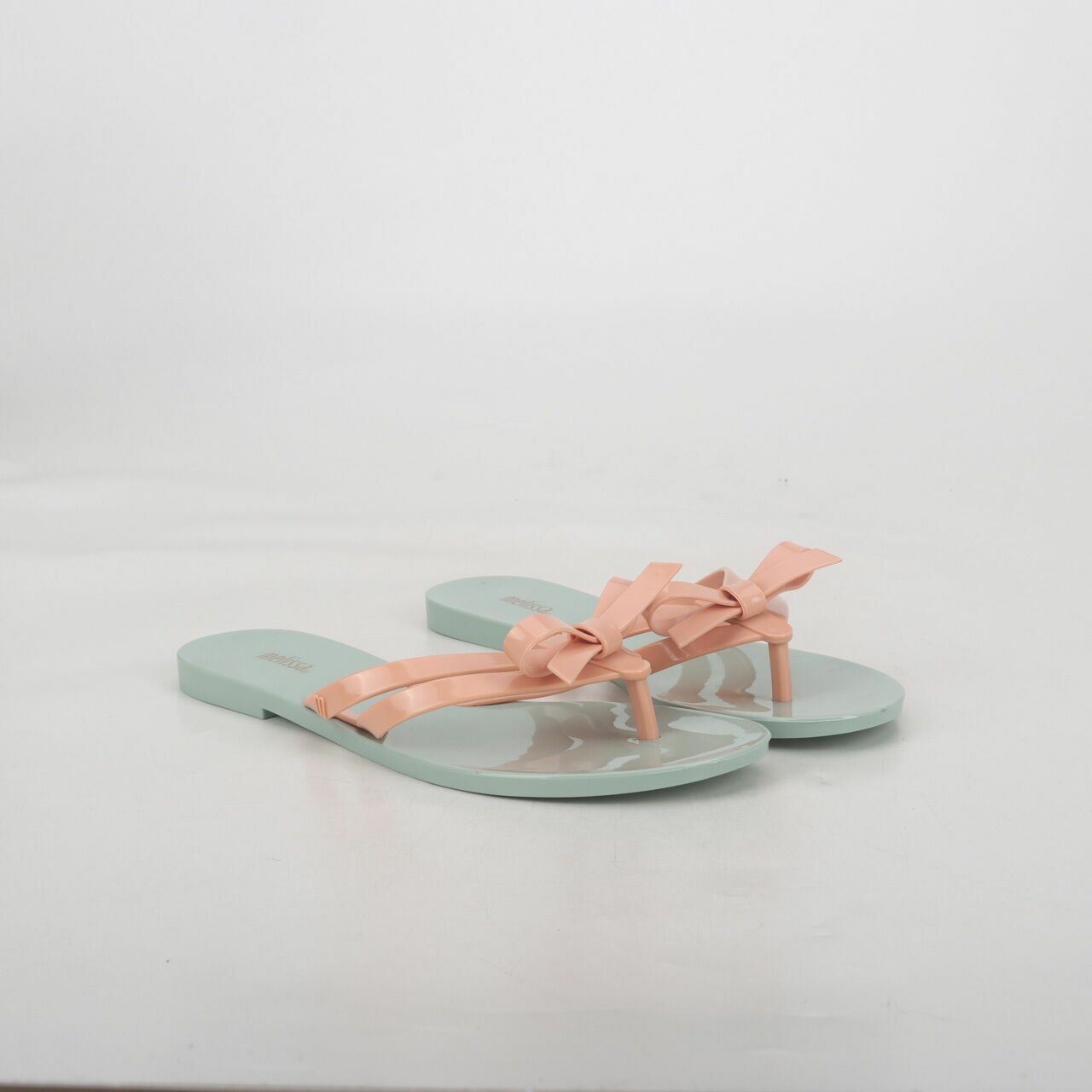 Melissa Mint & Peach Sandals