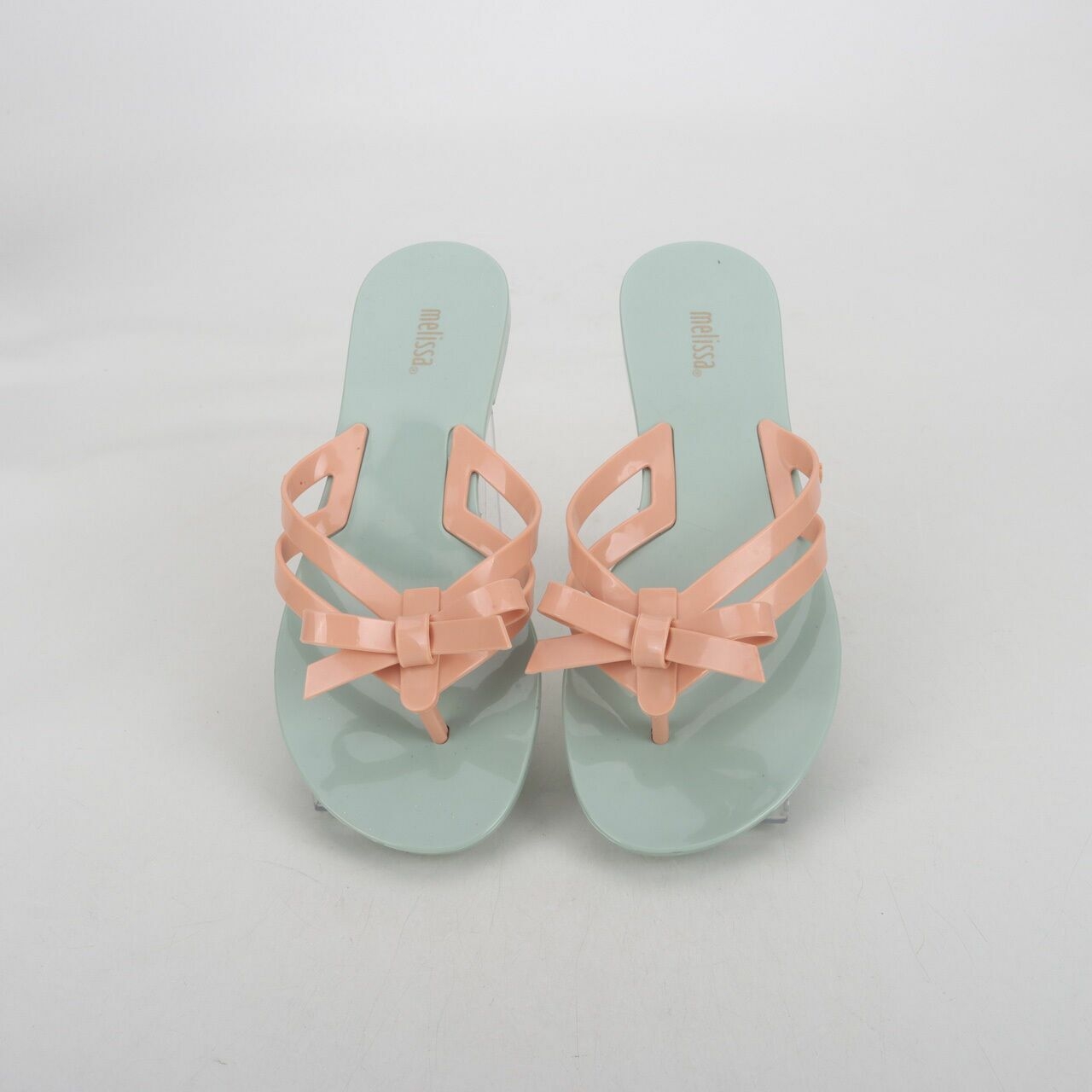 Melissa Mint & Peach Sandals