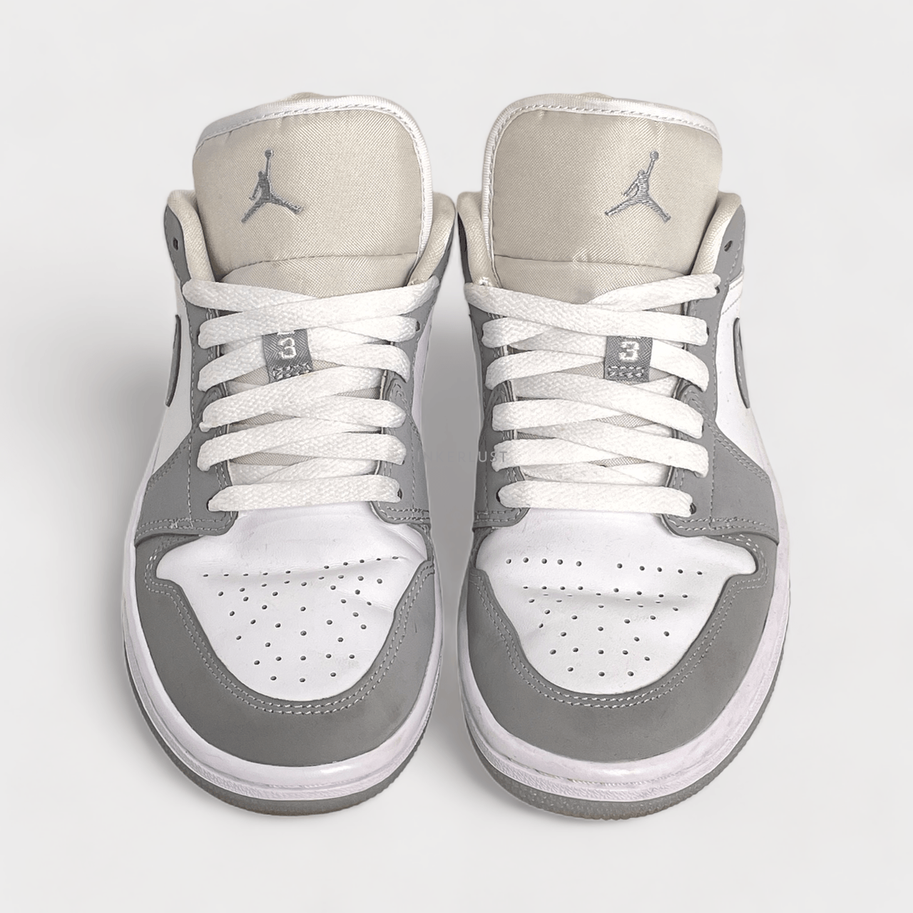Nike Air Jordan 1 Low Wolf Grey Women Sneakers