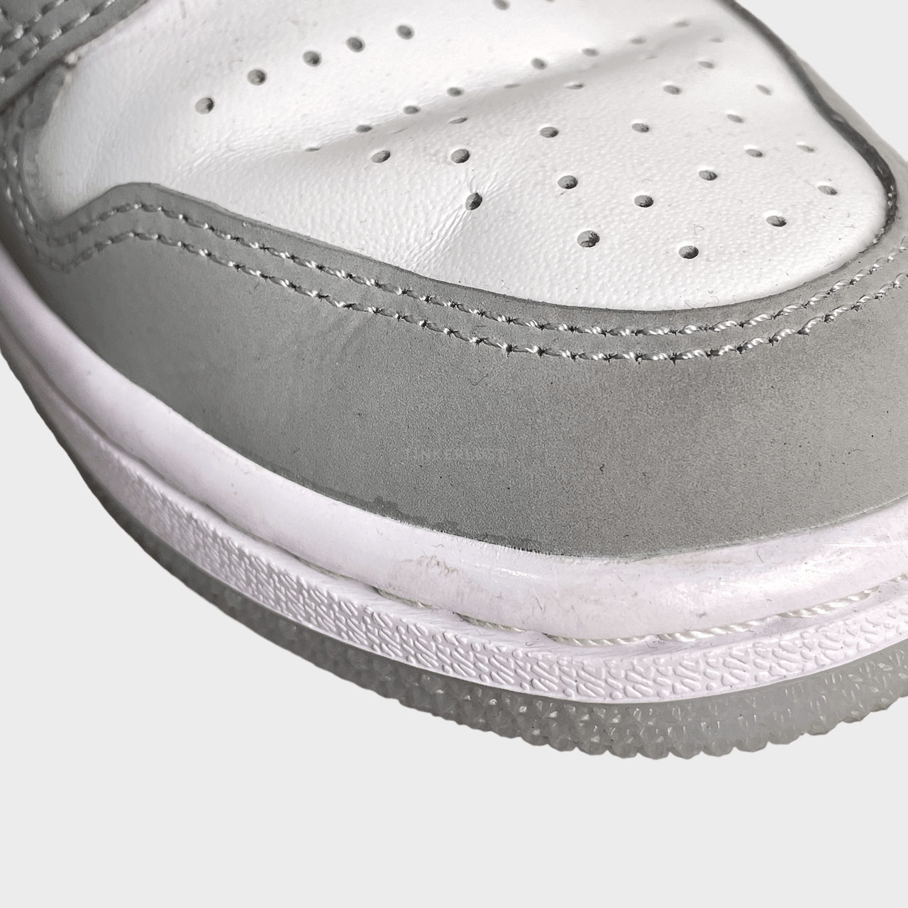 Nike Air Jordan 1 Low Wolf Grey Women Sneakers