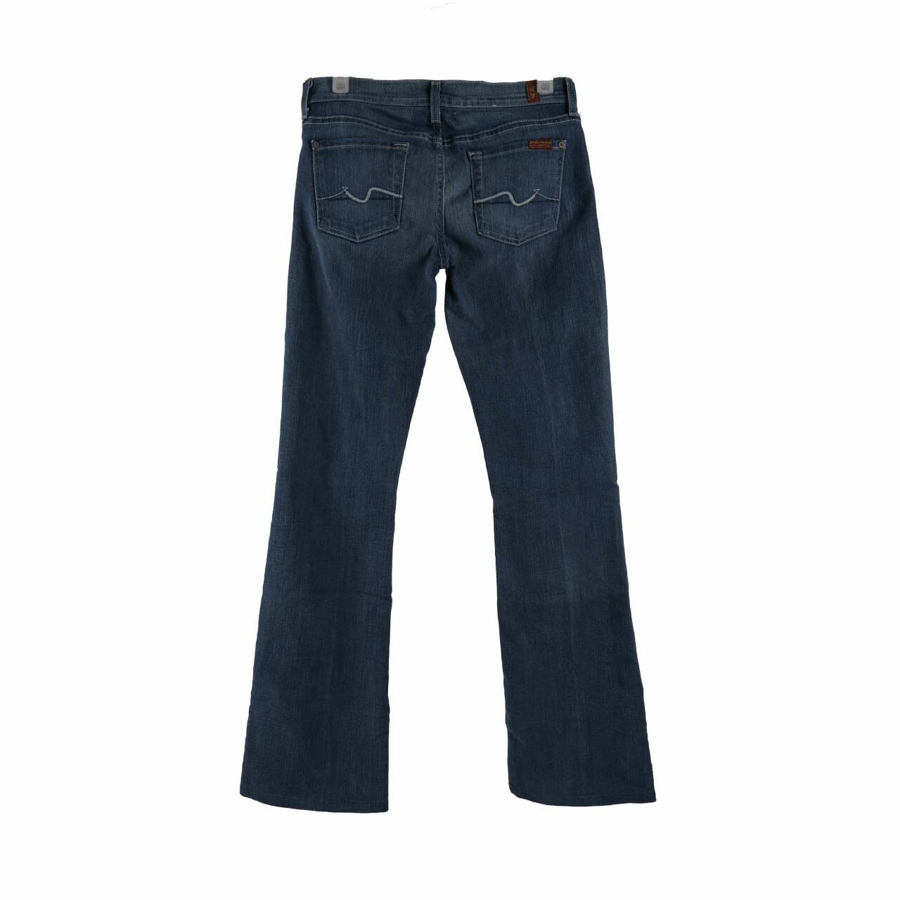 7 For All Mankind Dark Blue Jeans Long Pants