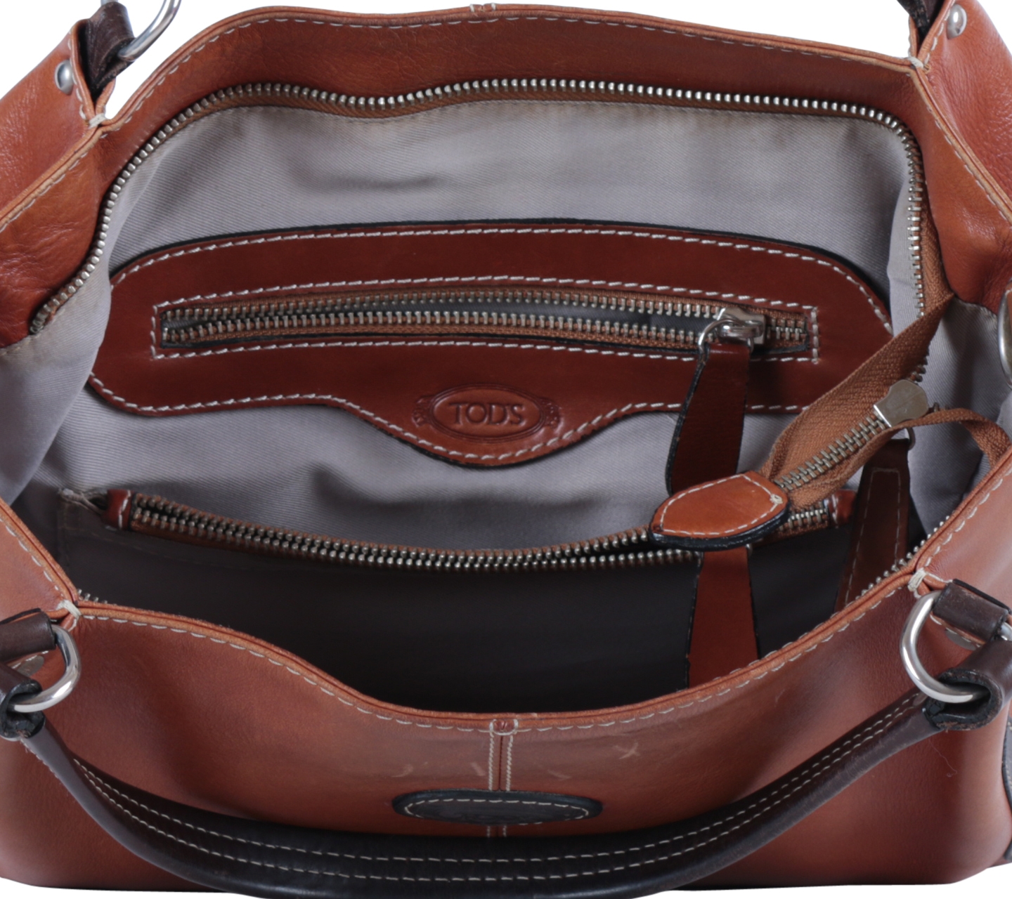 Tod's Brown Leather Handbag