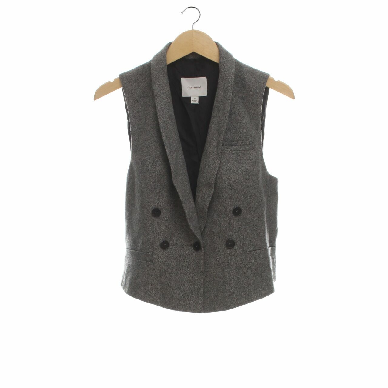 Country Road Grey Vest