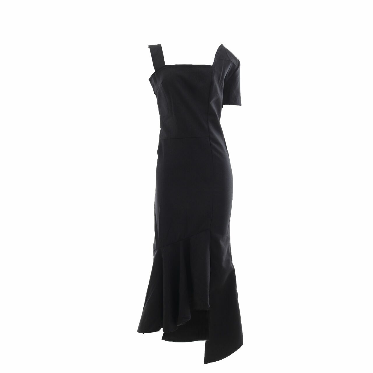 Noho The Label Black Midi Dress