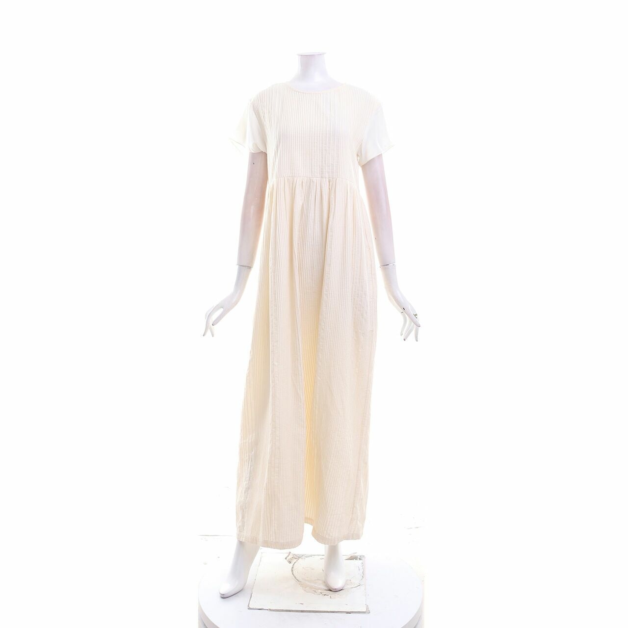 Nikicio Cream Long Dress