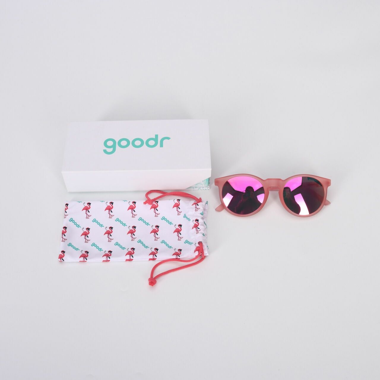 Goodr Influencers Pay Double Pink Sunglasses