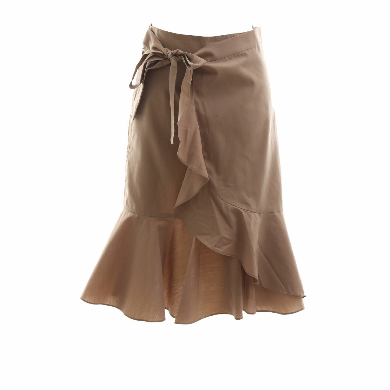 Love And Flair Brown Mini Skirt