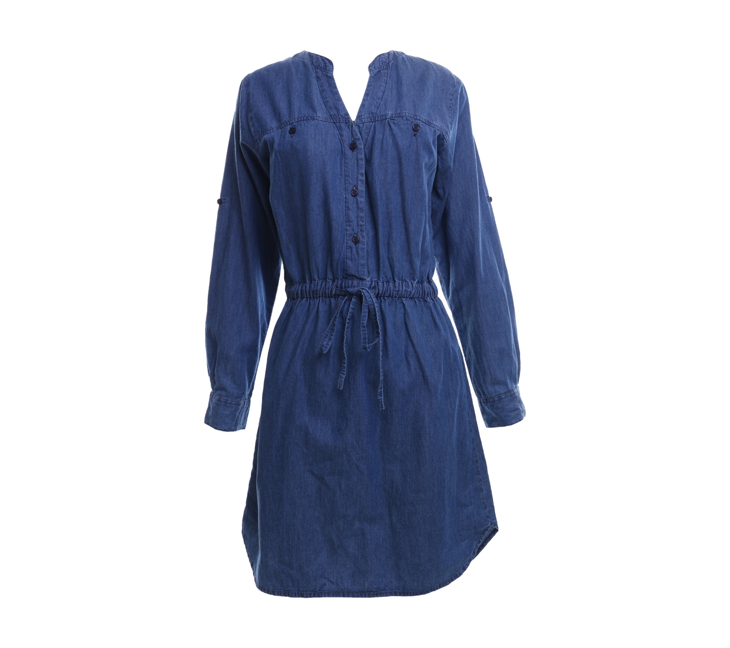 Cotton On Dark Blue V-Neck Midi Dress